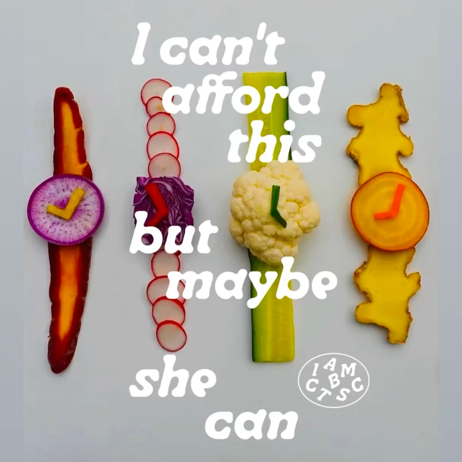 I can't afford this but maybe she can, Collaborative curation